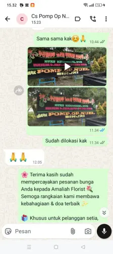 Testimonial Papan Bunga pasirreungit