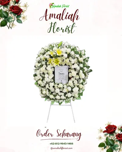 Krans Bunga Duka Cita pasirreungit